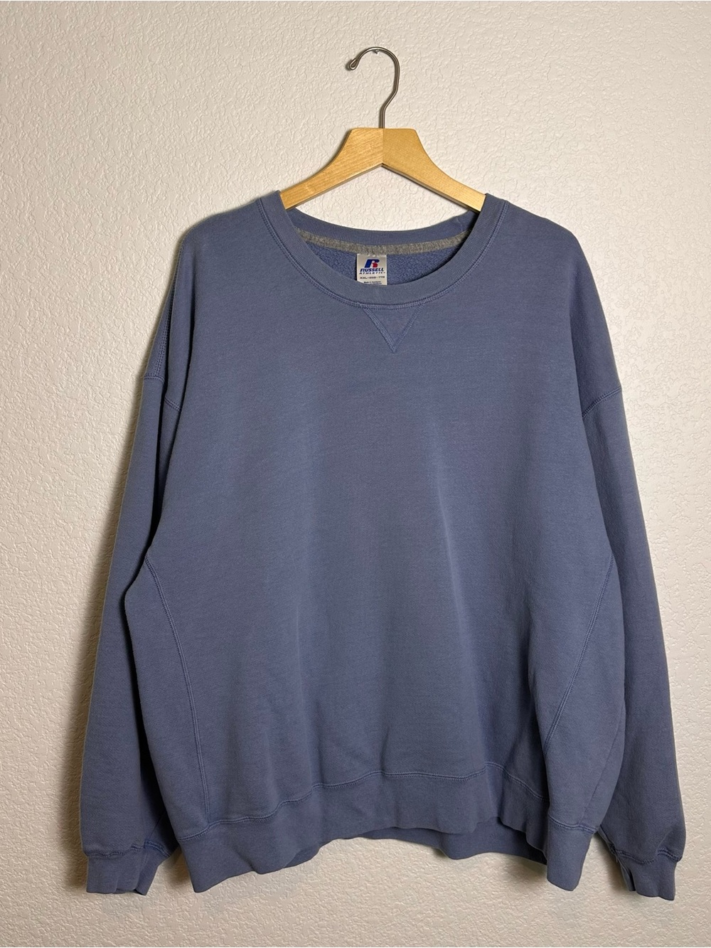 Russell Athletic Crewneck Sweatshirt in Slate Blue